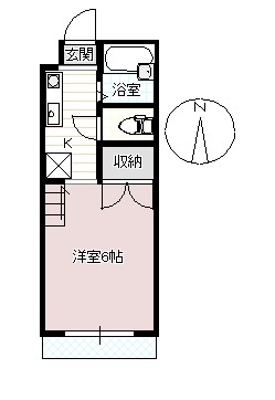 翠ハイツの間取り