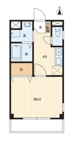 プラスパーＡの間取り