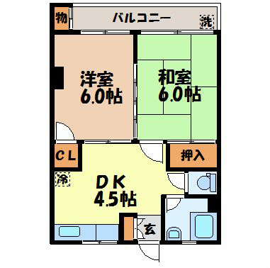 松尾ビルの間取り