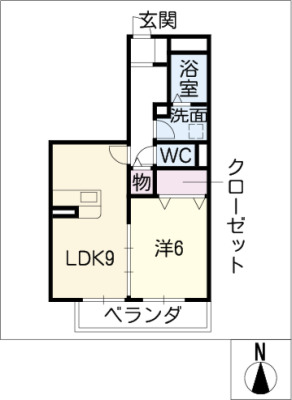 グランパレス如意の間取り