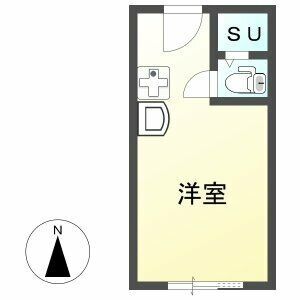 東カン名古屋キャステールの間取り