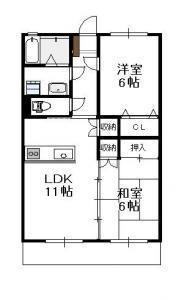 ヨシムラハイツの間取り