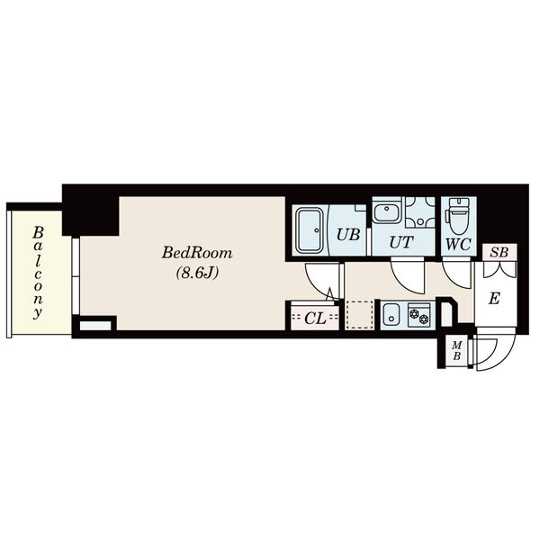 【S-RESIDENCE東別院の間取り】