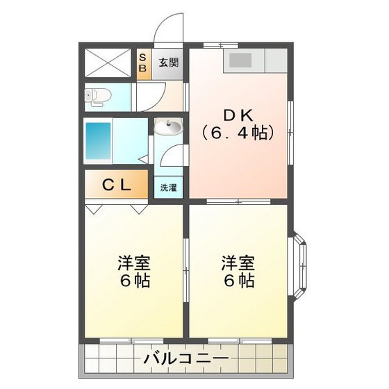 シャトードゥブリヤンの間取り