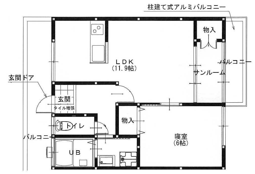 アイリンみちばんの間取り