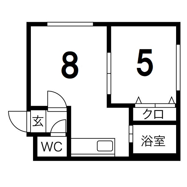 パレットハイツの間取り