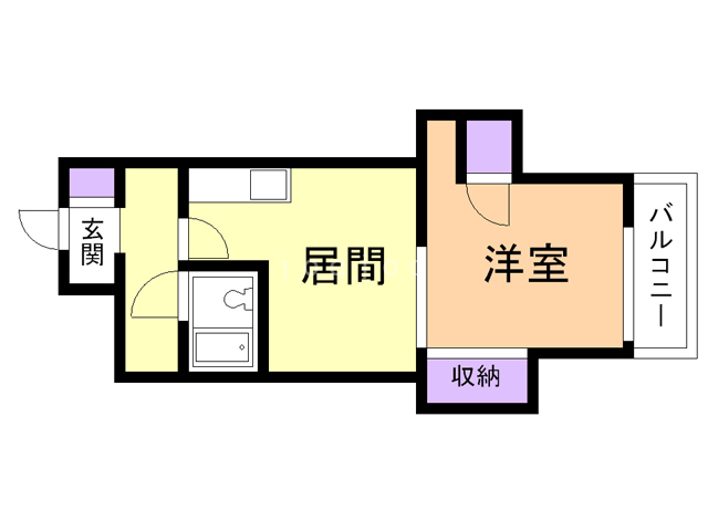 旭西サンパークの間取り