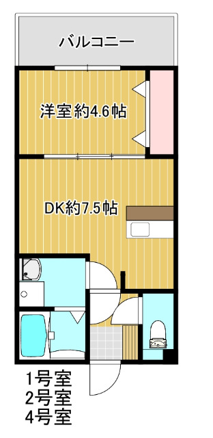 ＧｐｌｕｓIの間取り