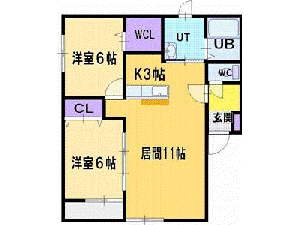 ウィルモアの間取り