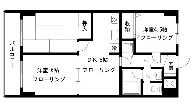 インペリアルハイアット壱番館の間取り