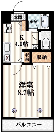 サンパティークの間取り