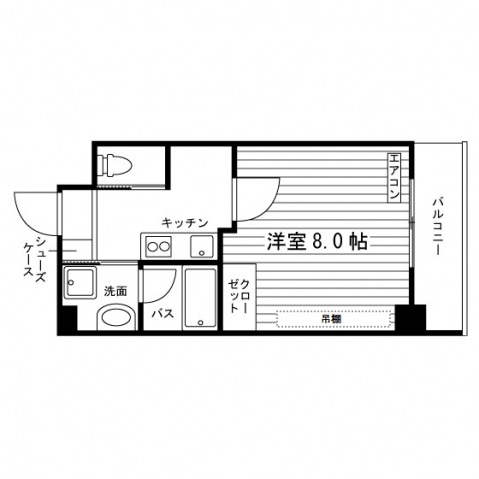 セレッソ夙川の間取り