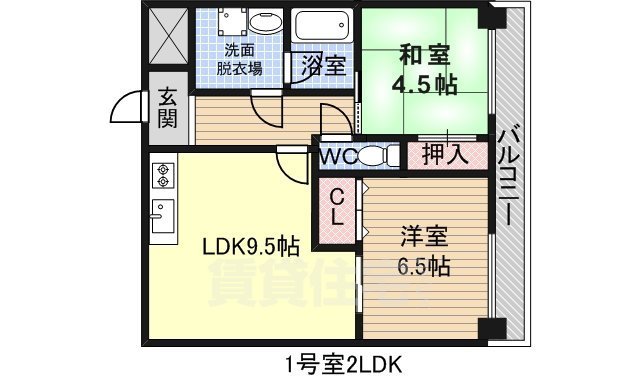 パストラルクールの間取り