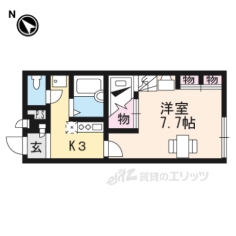 レオパレスポラリスの間取り