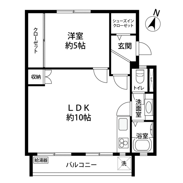 上星川スカイハイツの間取り