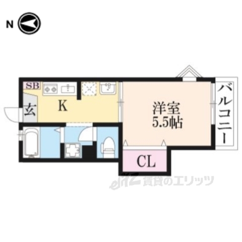 ＭｉＯ聖護院の間取り