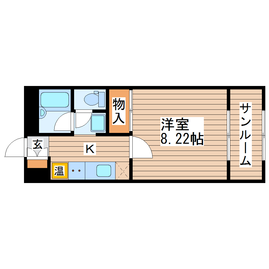 ヴィンダーバール愛の間取り