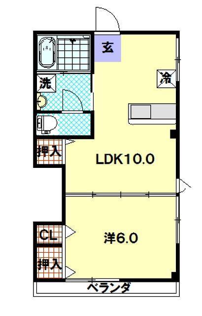 徳永ビルの間取り