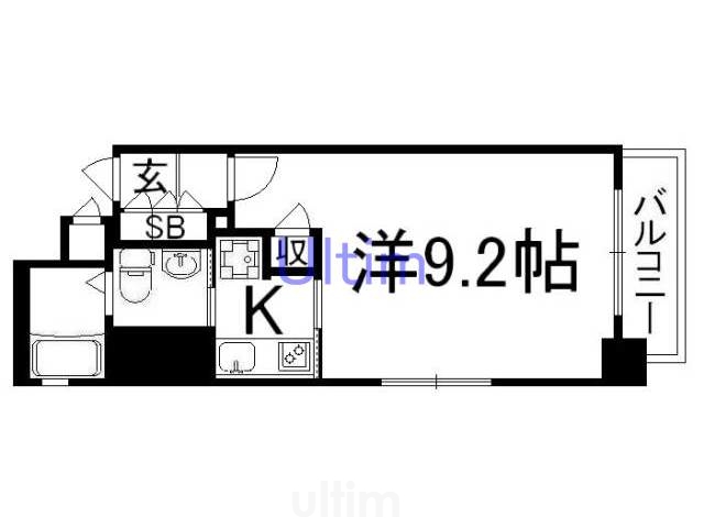 ベラジオ四条烏丸の間取り