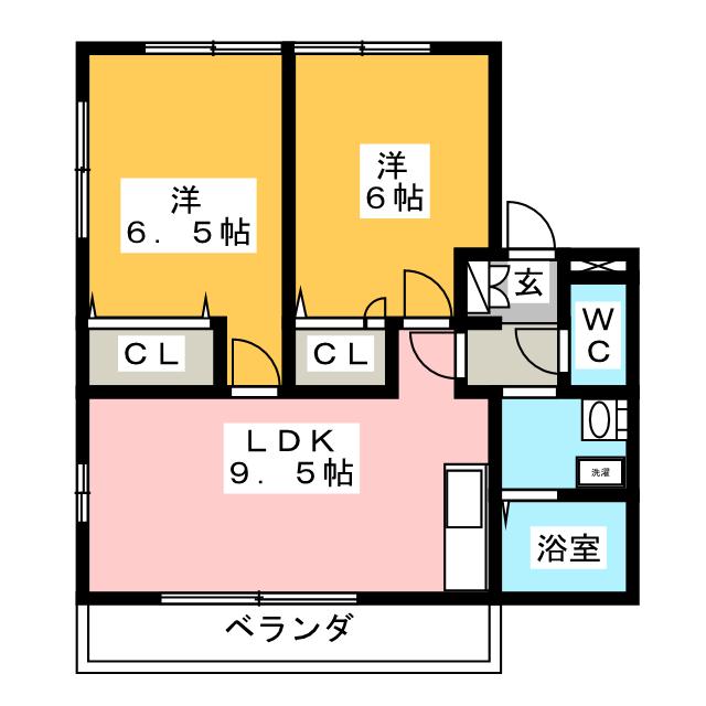 デンファーレの間取り