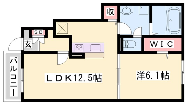 ディオパルコの間取り