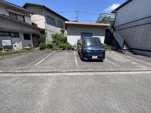 駐車場　眺望