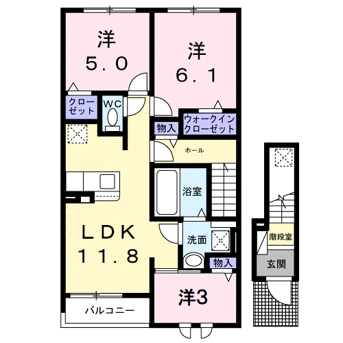 トゥルース　Ｂの間取り