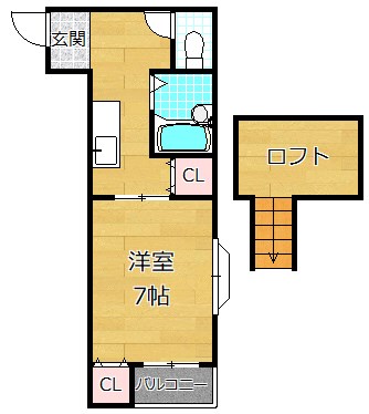 メゾンドオーブの間取り