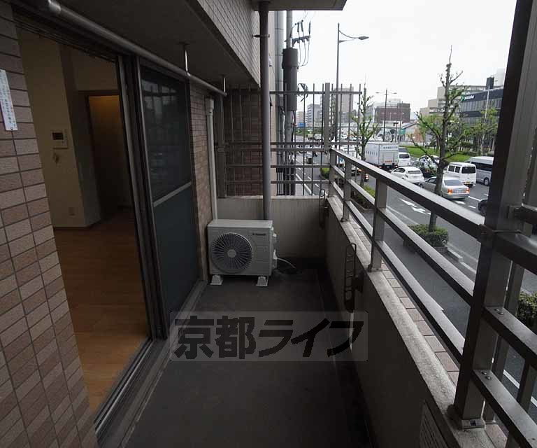 【京都市下京区中堂寺前田町のマンションの眺望】