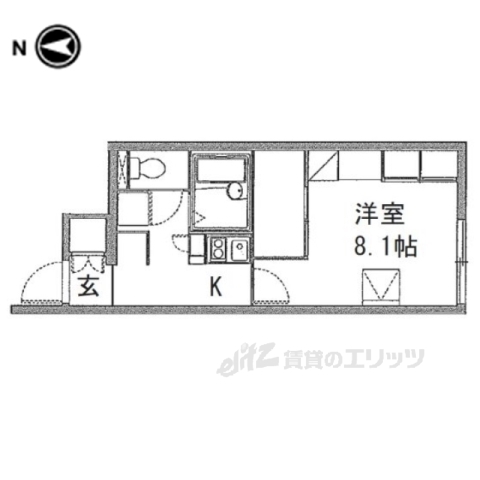 レオパレス日和の間取り