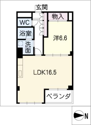 コンフォートXIIIの間取り