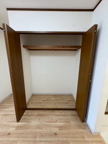 収納　十分な収納スペースがあります