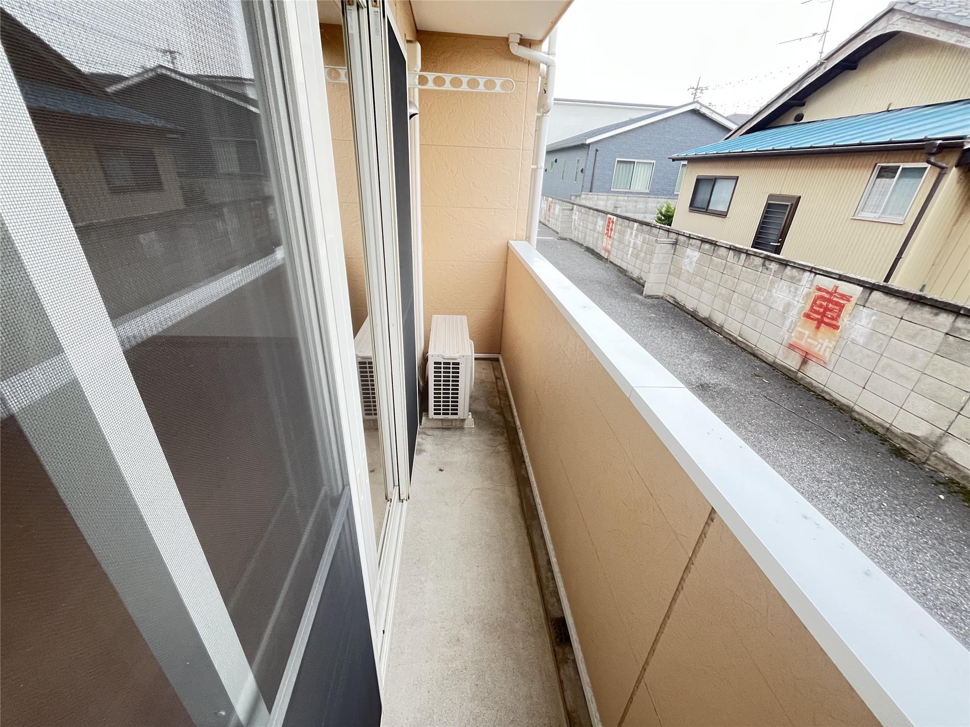 バルコニー　※別部屋の写真の為、現状優先。