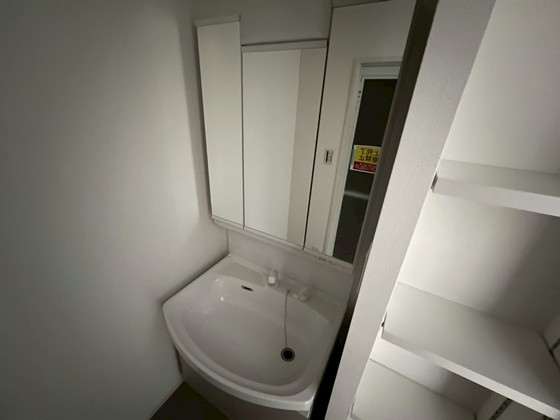 洗面設備　※２階の部屋の写真