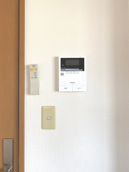 セキュリティ　※別部屋の写真です