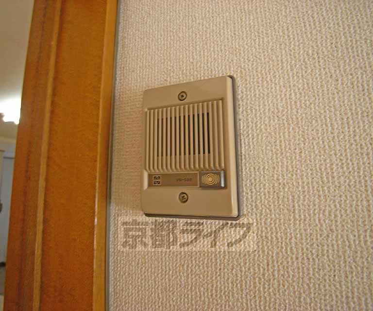 セキュリティ　来客安心です。