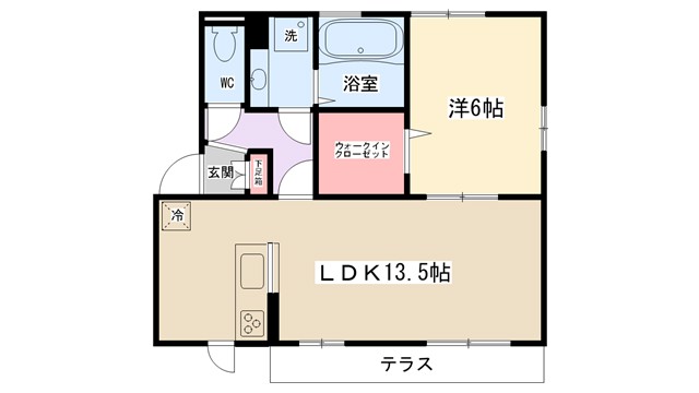 ラヴィクレールの間取り