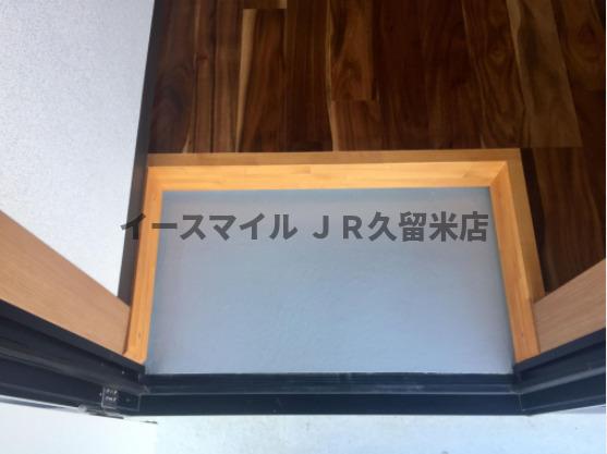 玄関　ゆったりとした玄関です