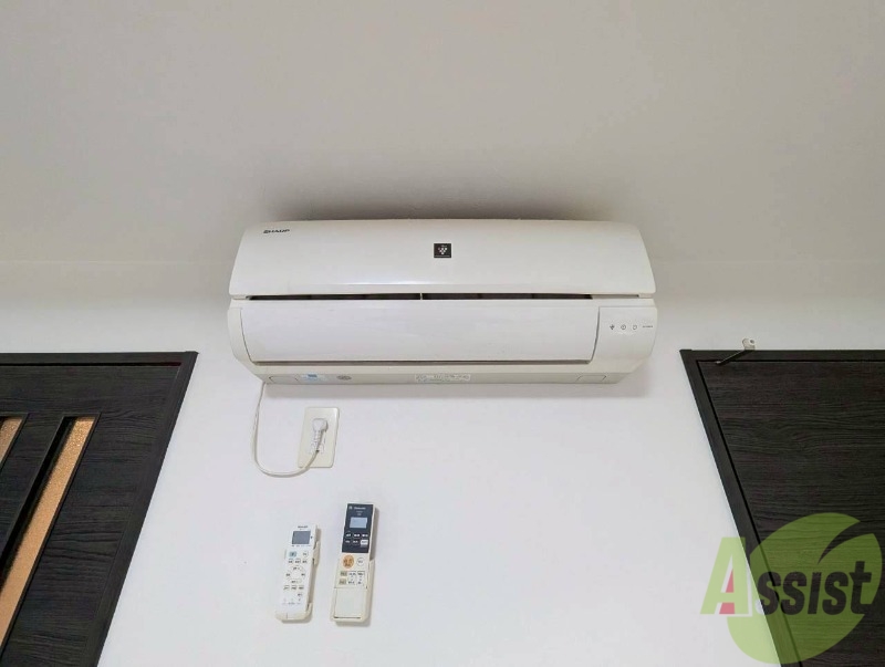 その他設備　エアコンがありますので夏でも快適に過ごせます！