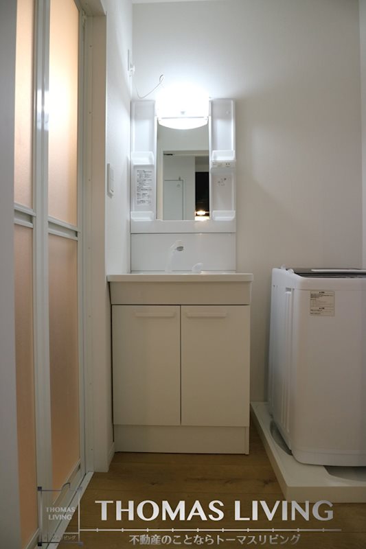 洗面設備　建築中の為、イメージ図です。