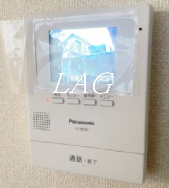 セキュリティ　モニター付きインターホンです。