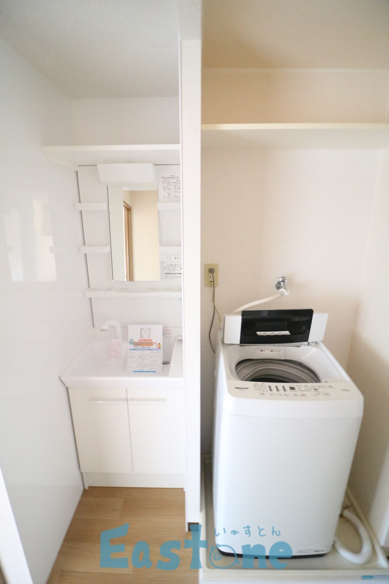 洗面設備　リフォームで洗面台増設しました！