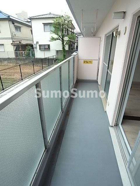 バルコニー　落ち着いた時間を過ごせるバルコニーです