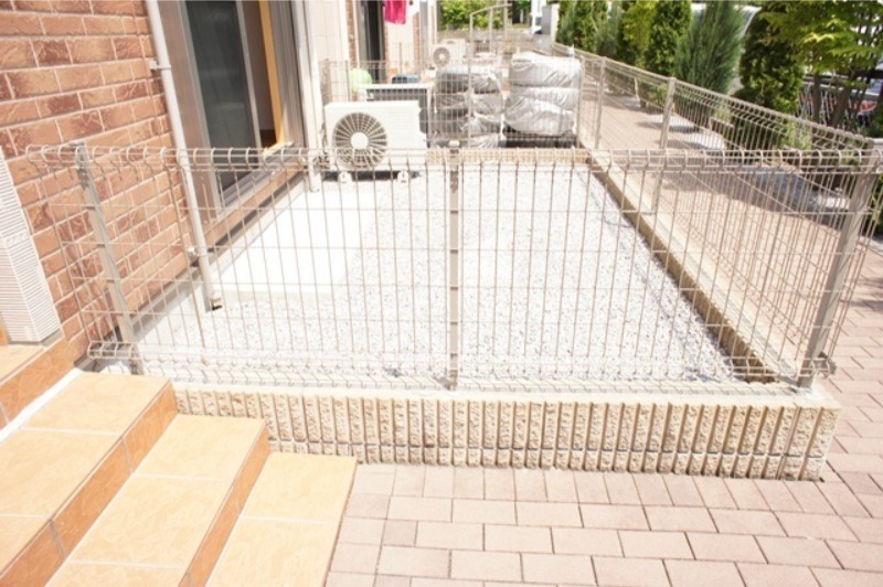 庭　図面と現状に相違がある場合には現状を優先