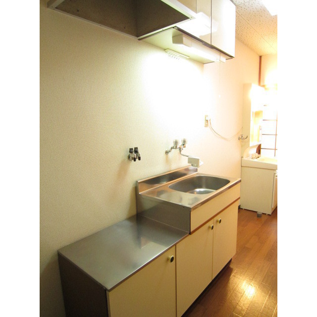 キッチン　２口コンロ設置可♪