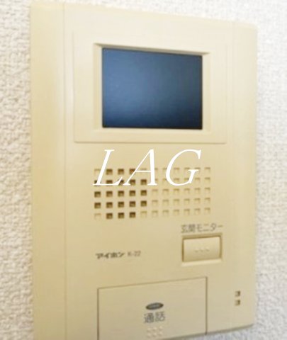 セキュリティ　モニター付きインターホンです。