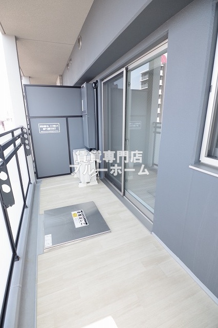 バルコニー　広いバルコニーです！