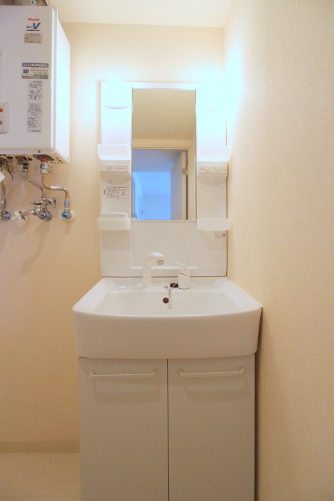 洗面設備　シャンプードレッサー付きです♪