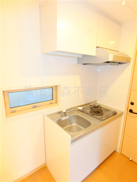 キッチン　2口ガスシステムキッチン