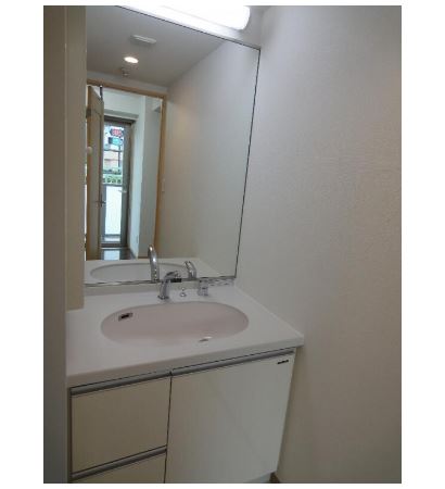 洗面設備　2009年竣工　オーク高輪II：洗面台